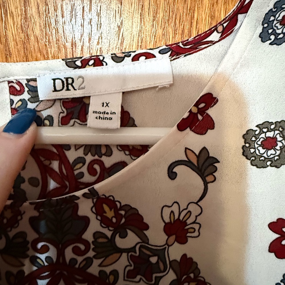 Dr2 Patterned Blouse - image 4
